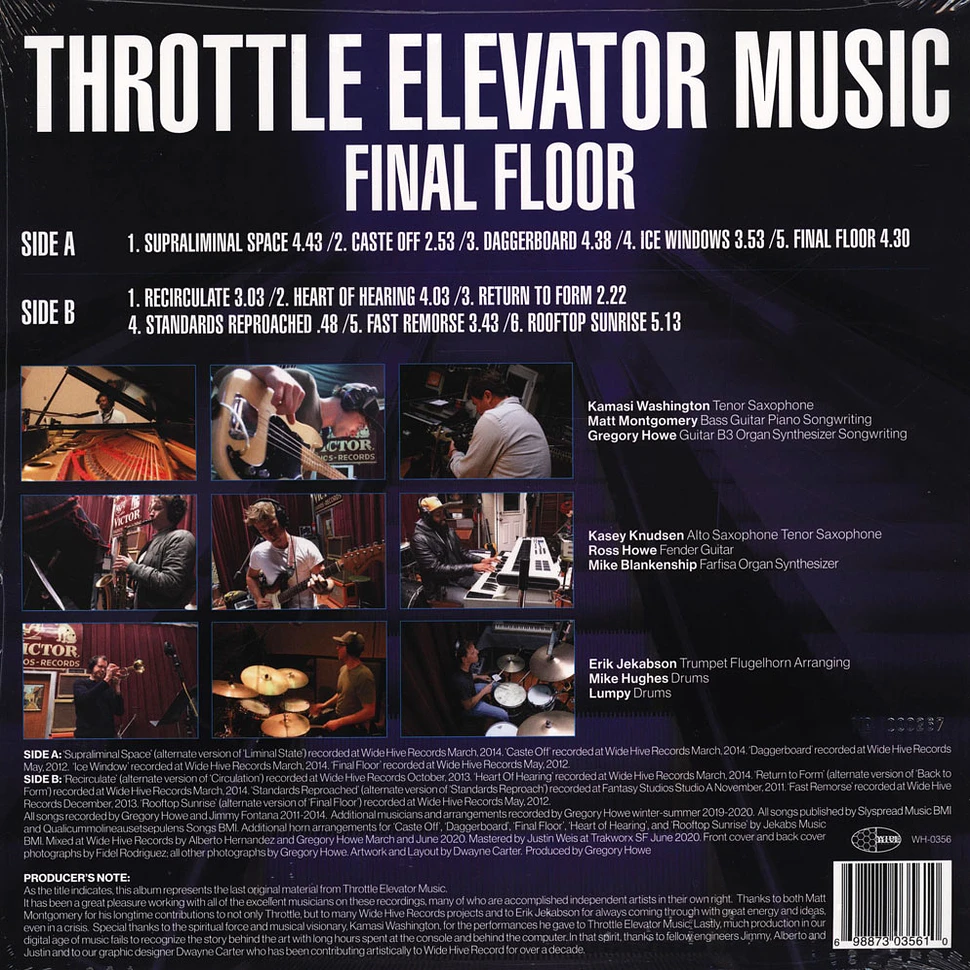 Throttle Elevator Music / Kamasi Washington - Final Floor