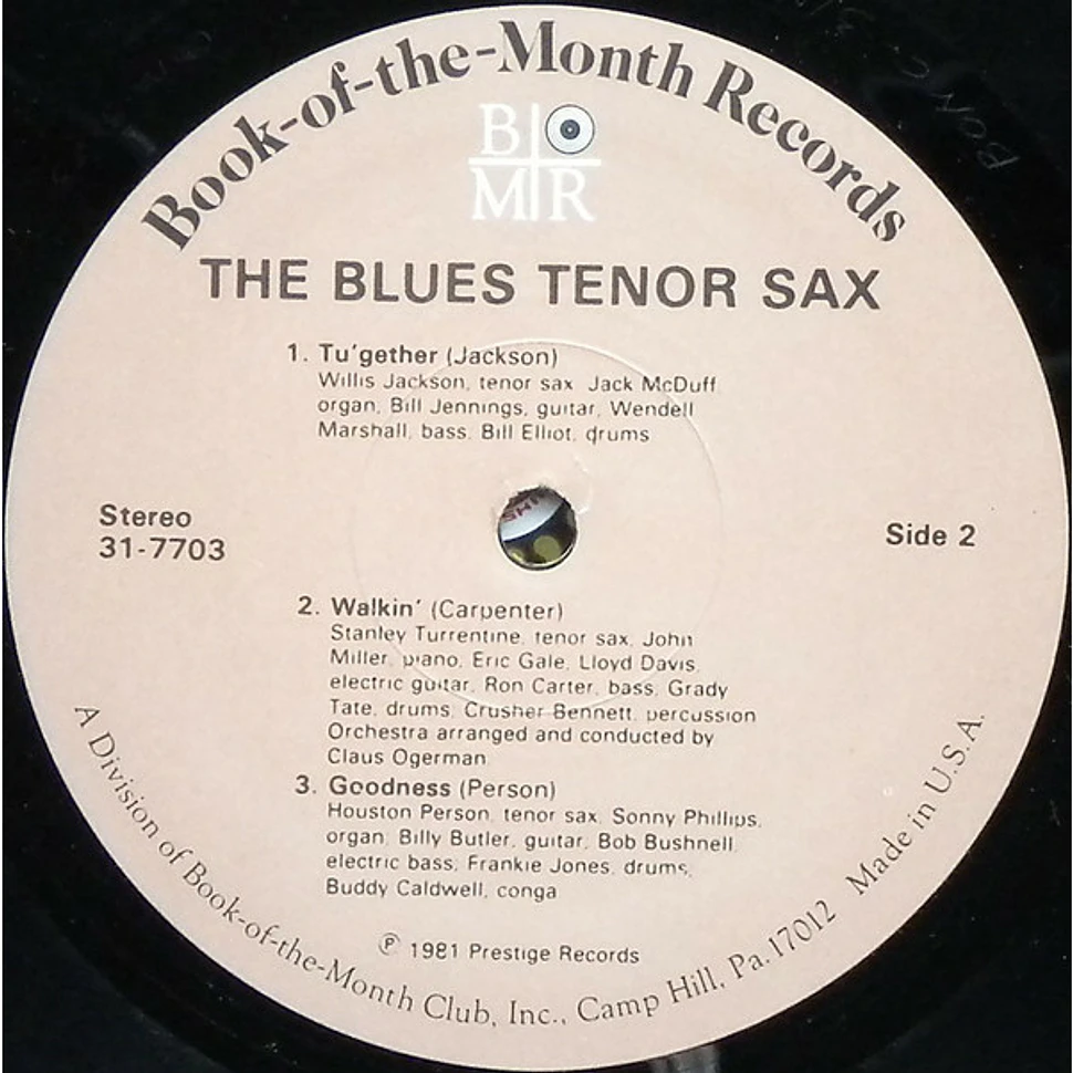 V.A. - The Blues Tenor Sax