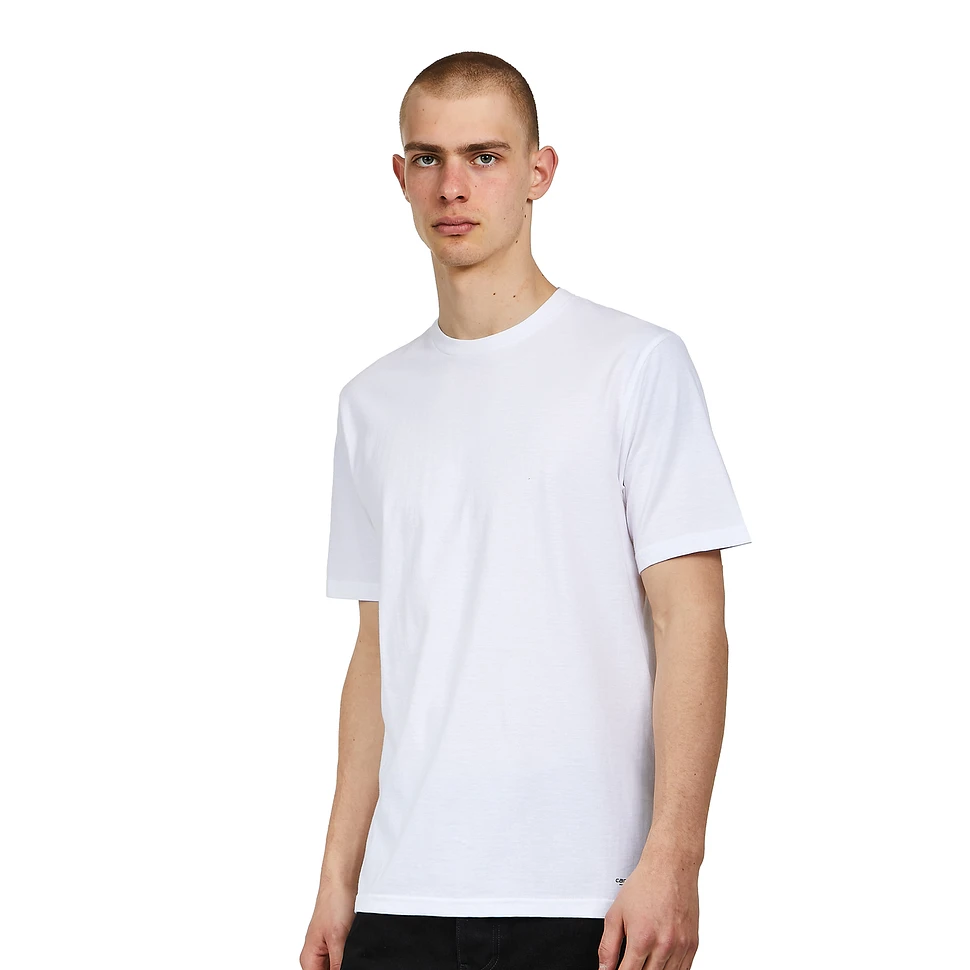 Carhartt WIP - Standard (White HHV T-Shirt 2) White) Crew of | + (Pack Neck