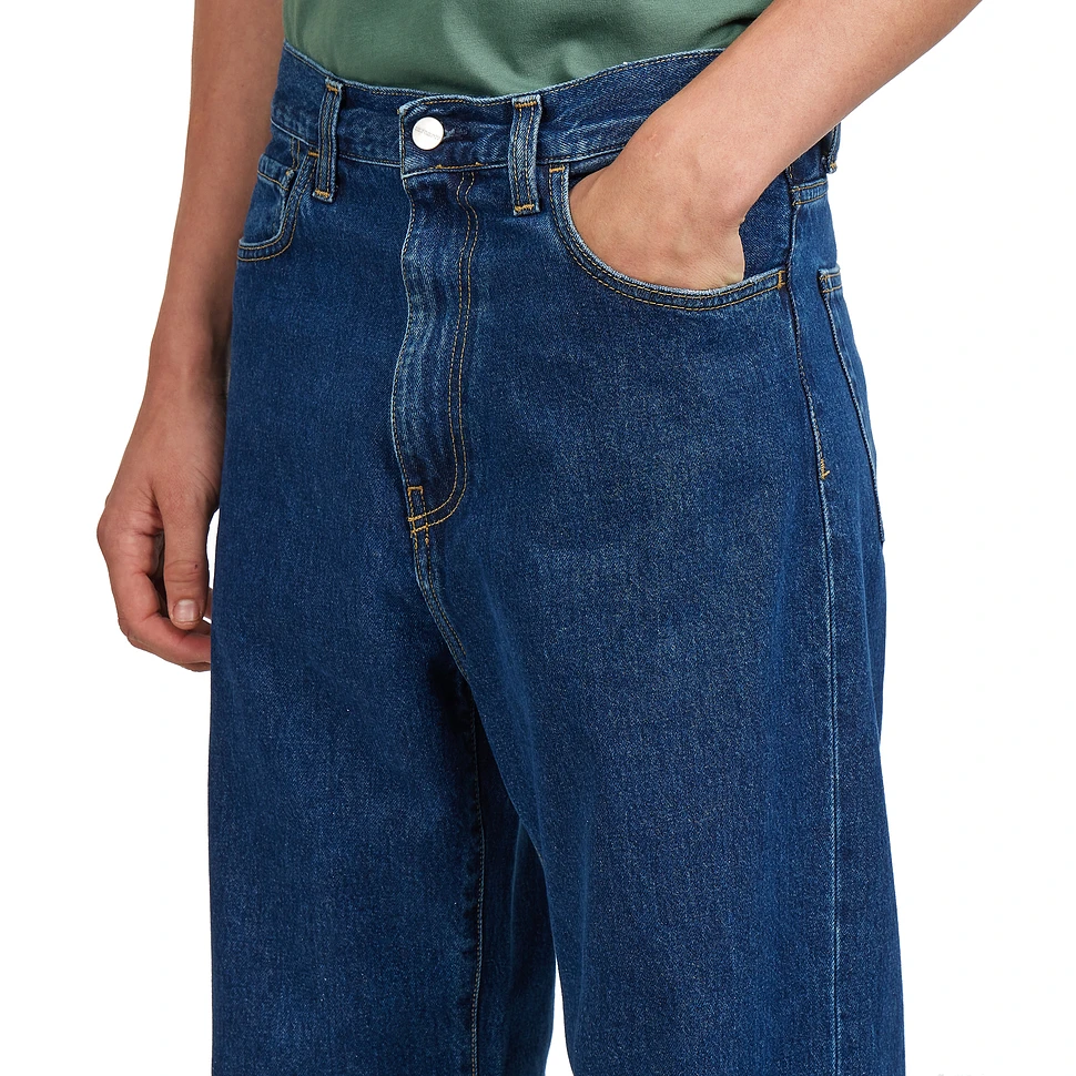 Carhartt WIP landon loose tapered fit jeans in blue stone wash