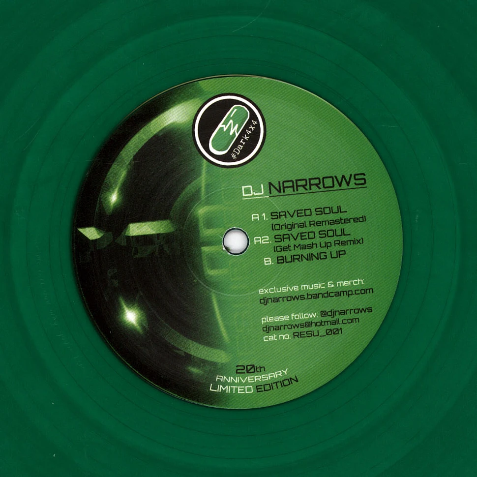 DJ Narrows - Resu001 Translucent Green Vinyl Edition