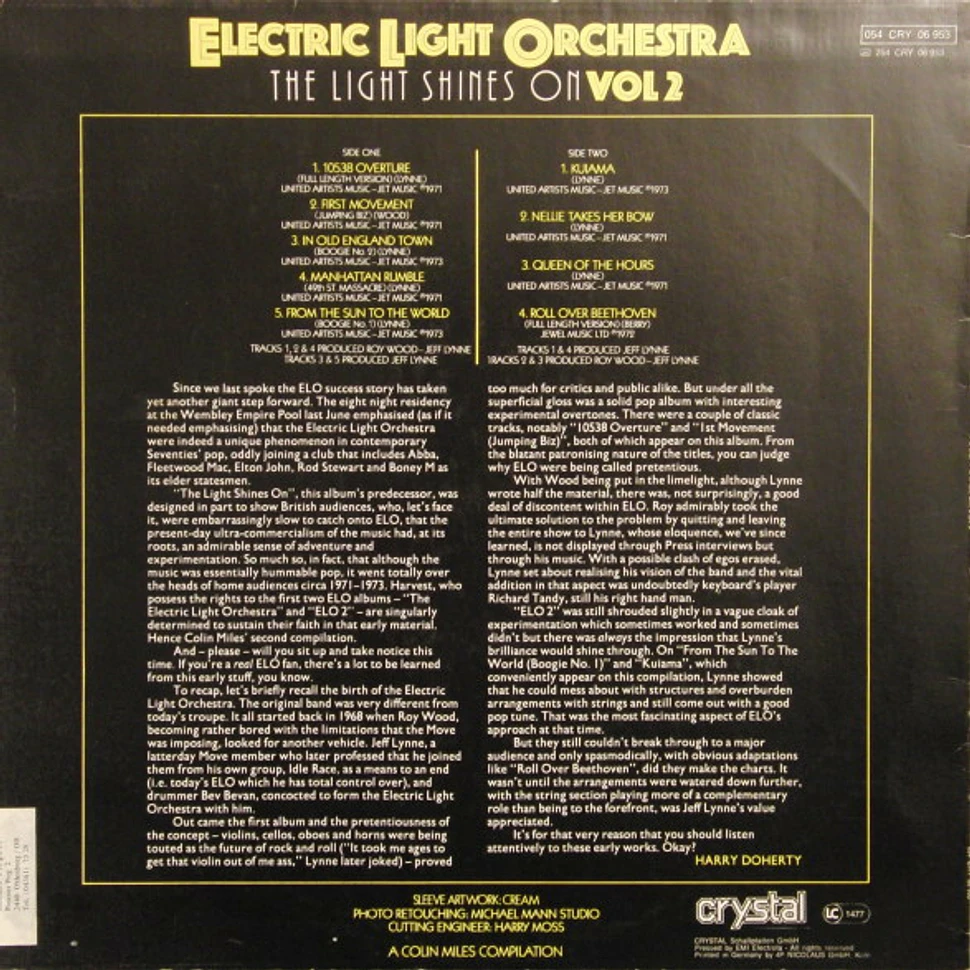 Electric Light Orchestra - The Light Shines On Vol 2