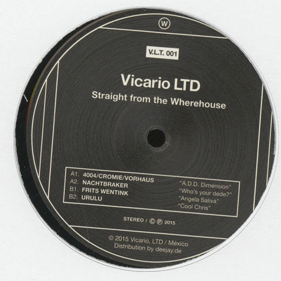 V.A. - Straight From The Wherehouse Vol.1