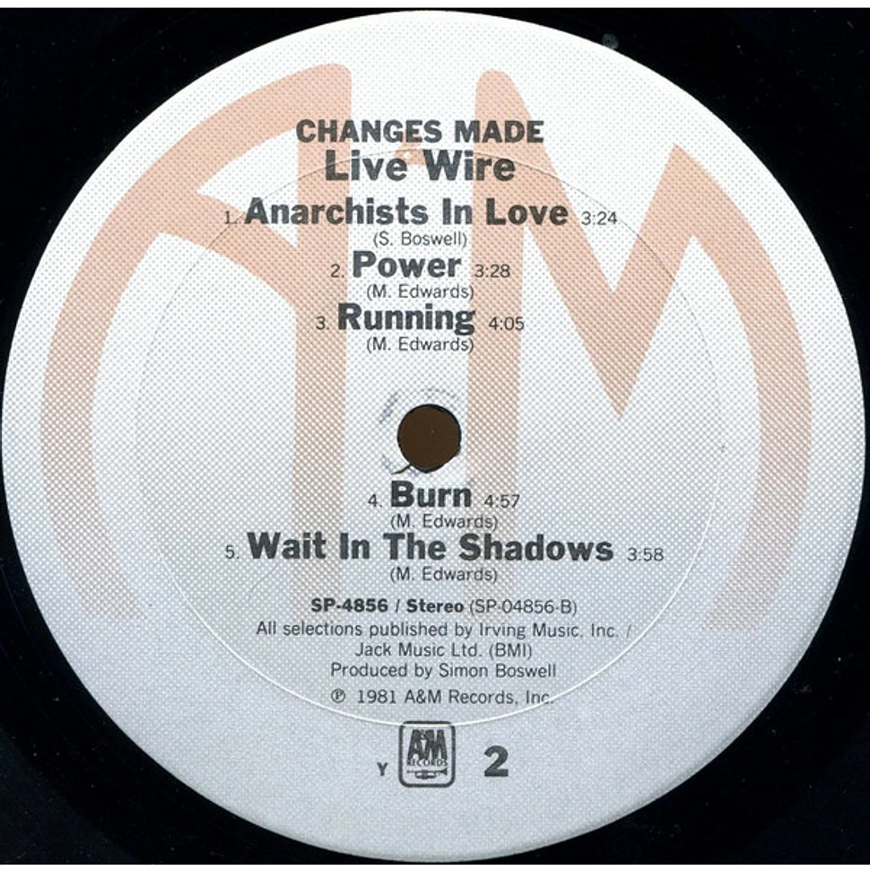 Live Wire - Changes Made