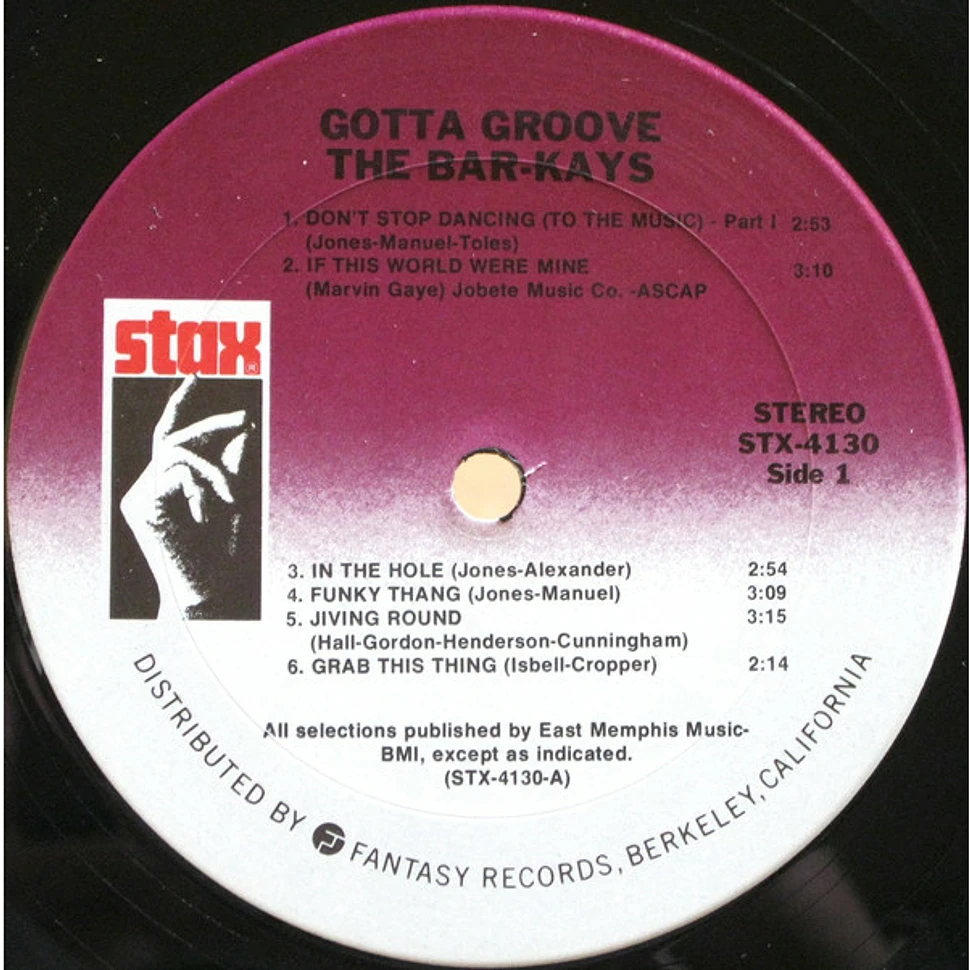 Bar-Kays - Gotta Groove