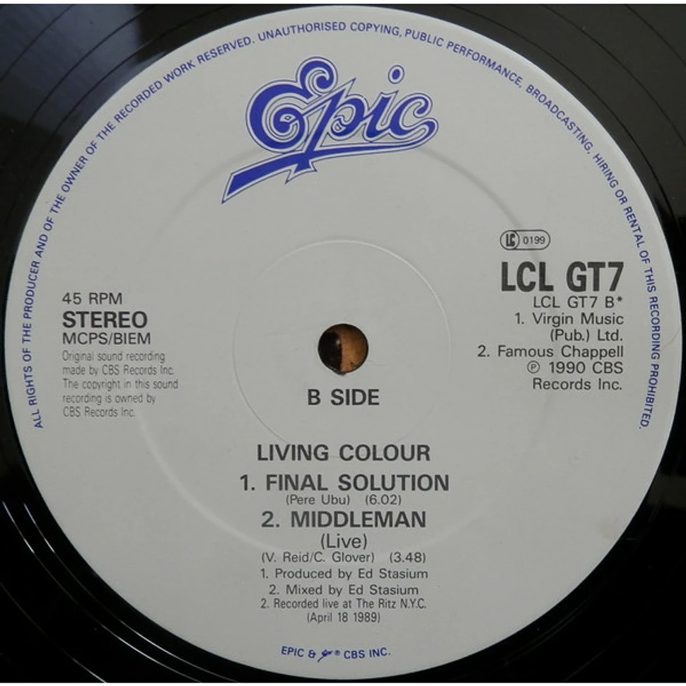 Living Colour - Type
