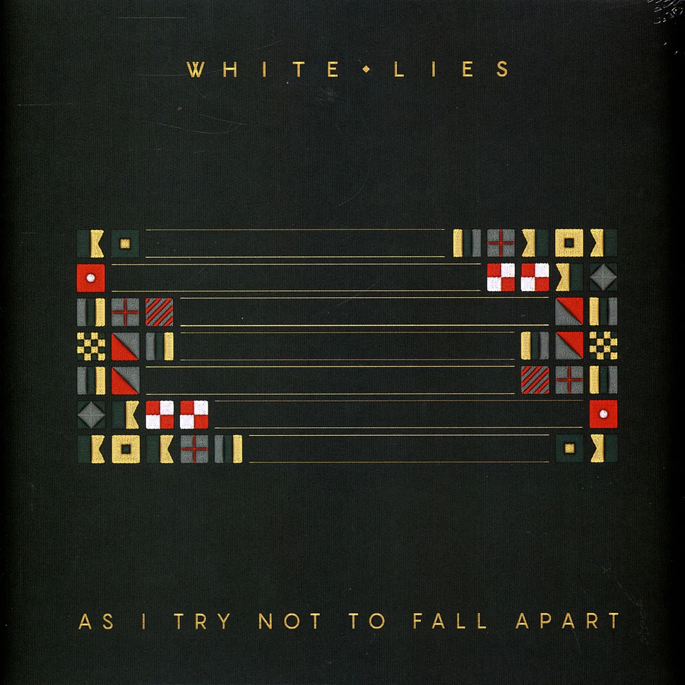 White Lies - As I Try Not To Fall Apart Black Vinyl Edition