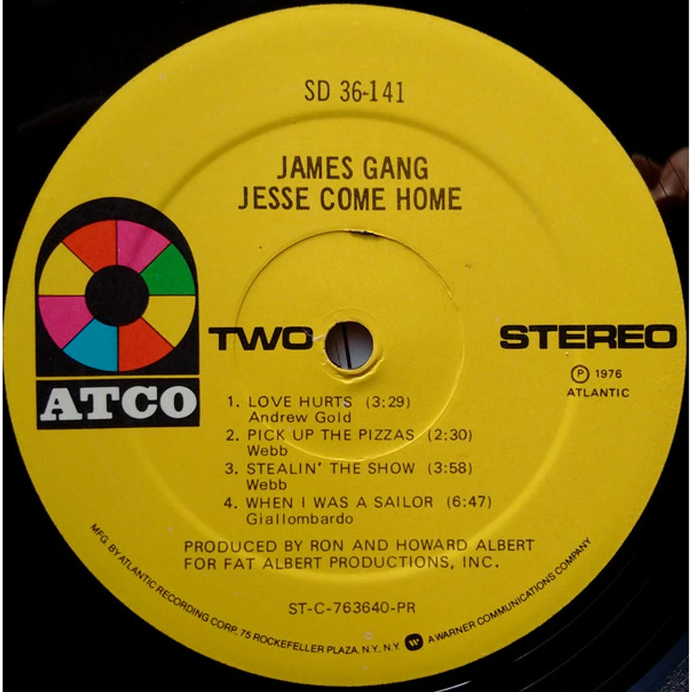 James Gang - Jesse Come Home