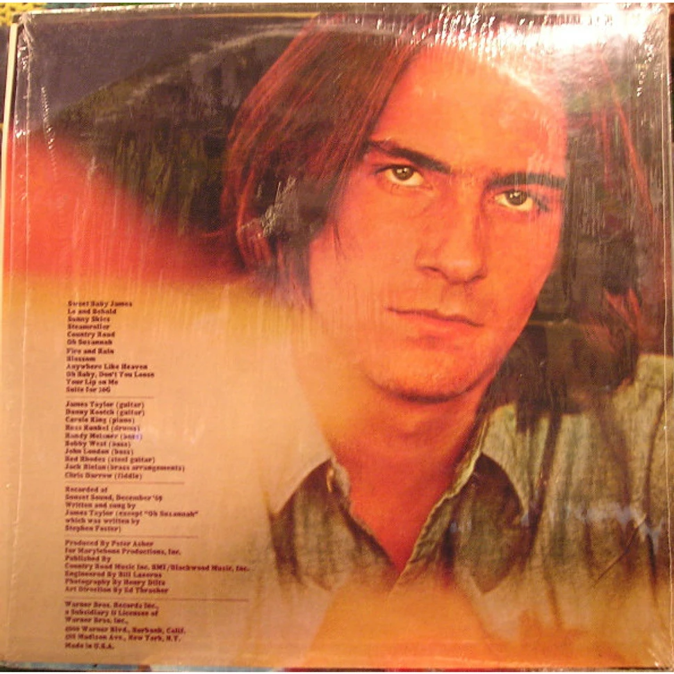 James Taylor - Sweet Baby James - Vinyl LP - 1970 - US - Reissue | HHV