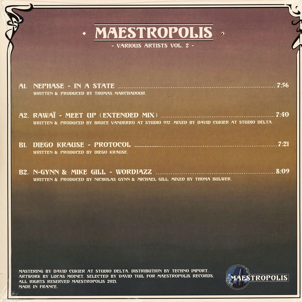 Nephase, Rawai, Diego Krause, N Gynn & Mike Gill - Maestropolis Volume 2