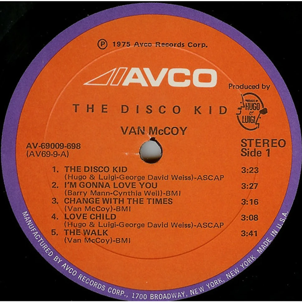 Van McCoy - The Disco Kid