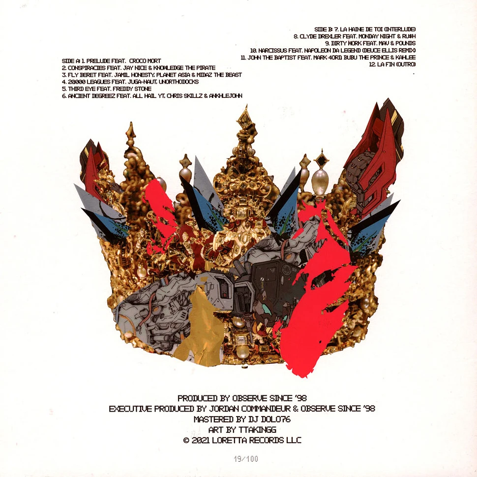 Observe Since 98 - Le Dernier Royaume 2nd Pressing Spatter Vinyl