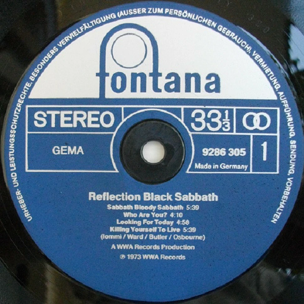Black Sabbath - Reflection
