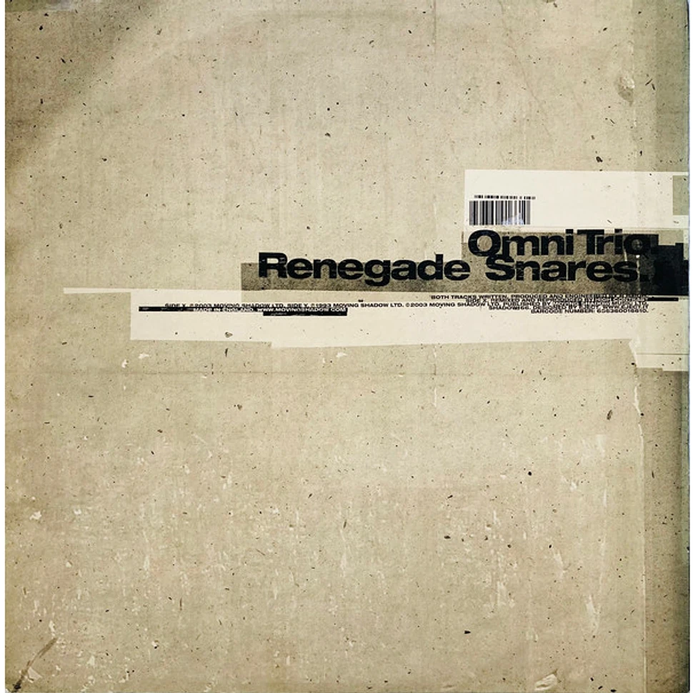 Omni Trio - Renegade Snares (High Contrast Remix + Original Mix)