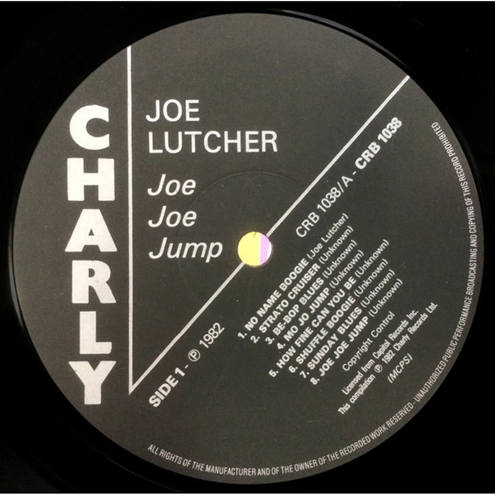 Joe Lutcher - Joe Joe Jump