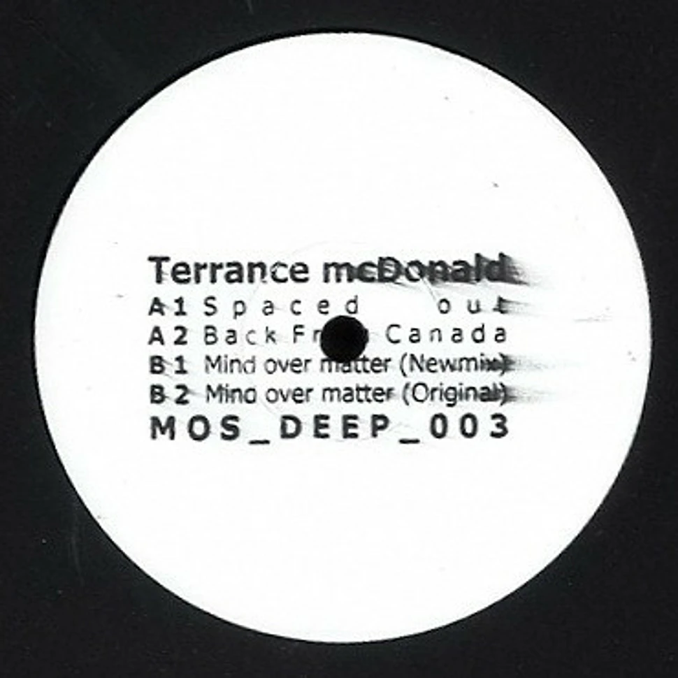 Terrance McDonald - Mind Over Matter EP