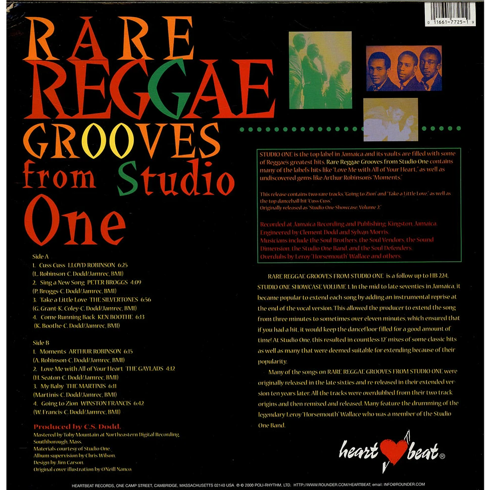 V.A. - Rare Reggae Grooves From Studio One