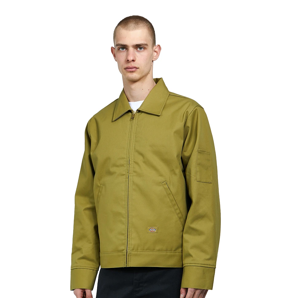 Dickies - Lined Eisenhower Jacket Rec (Green Moss) | HHV