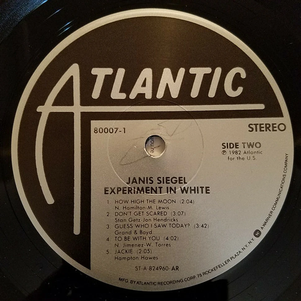 Janis Siegel - Experiment In White
