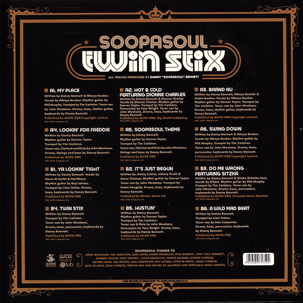 Soopasoul - Twin Stix