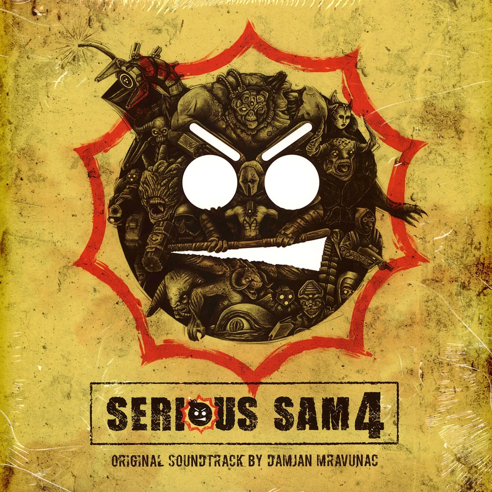 Damjan Mravunac - Serious Sam 4 Translucent Yellow Vinyl Edition