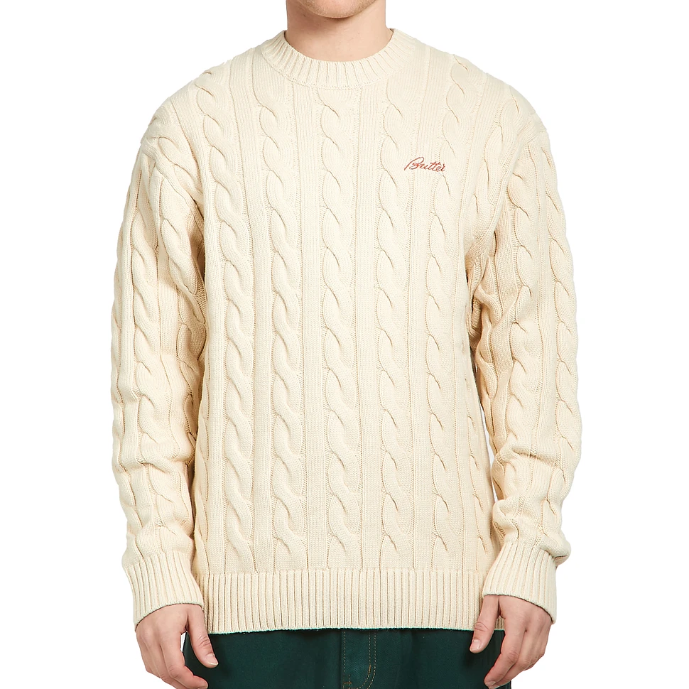 Butter Goods - Cable Knit Sweater