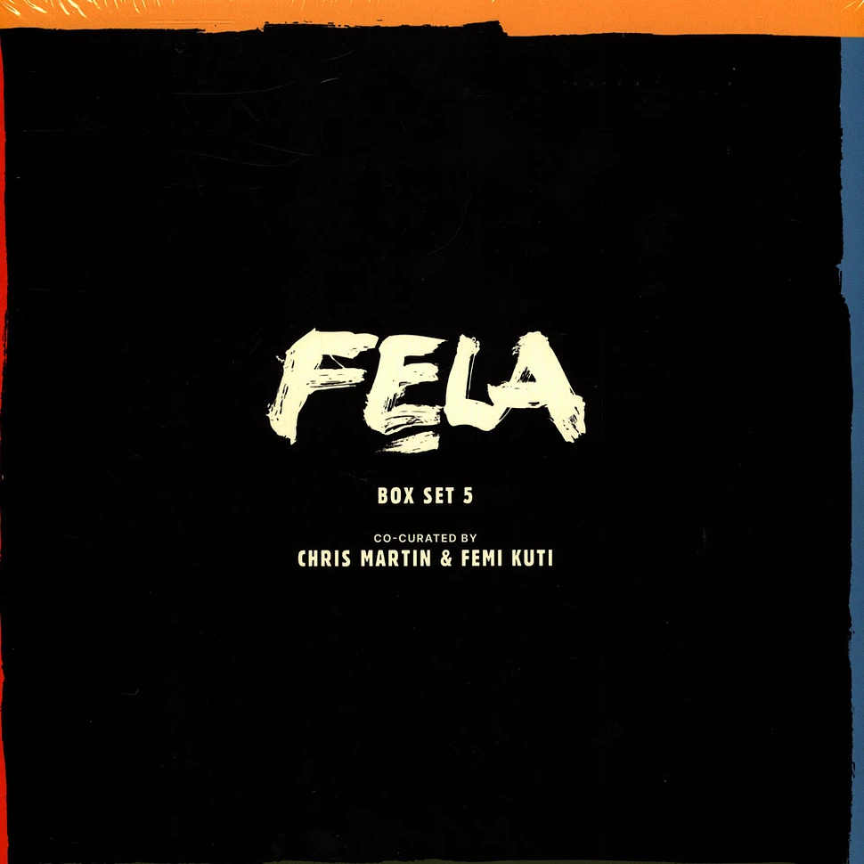 Fela Kuti - Box Set #5 Co-Curated By Chris Martin & Femi Kuti