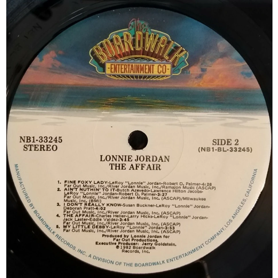 Lonnie Jordan - The Affair
