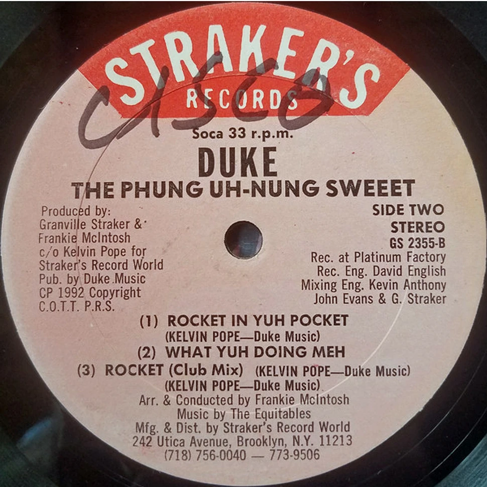 Mighty Duke - The Phung-Uh-Nung Sweet