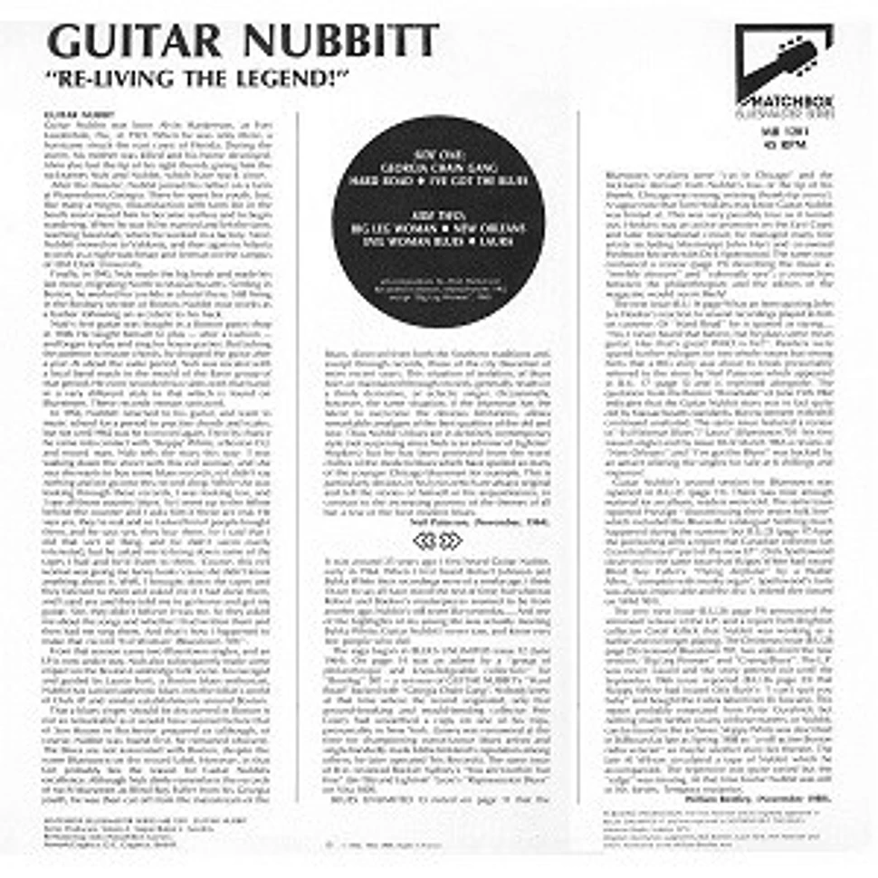 Guitar Nubbit - Re-living The Legend!