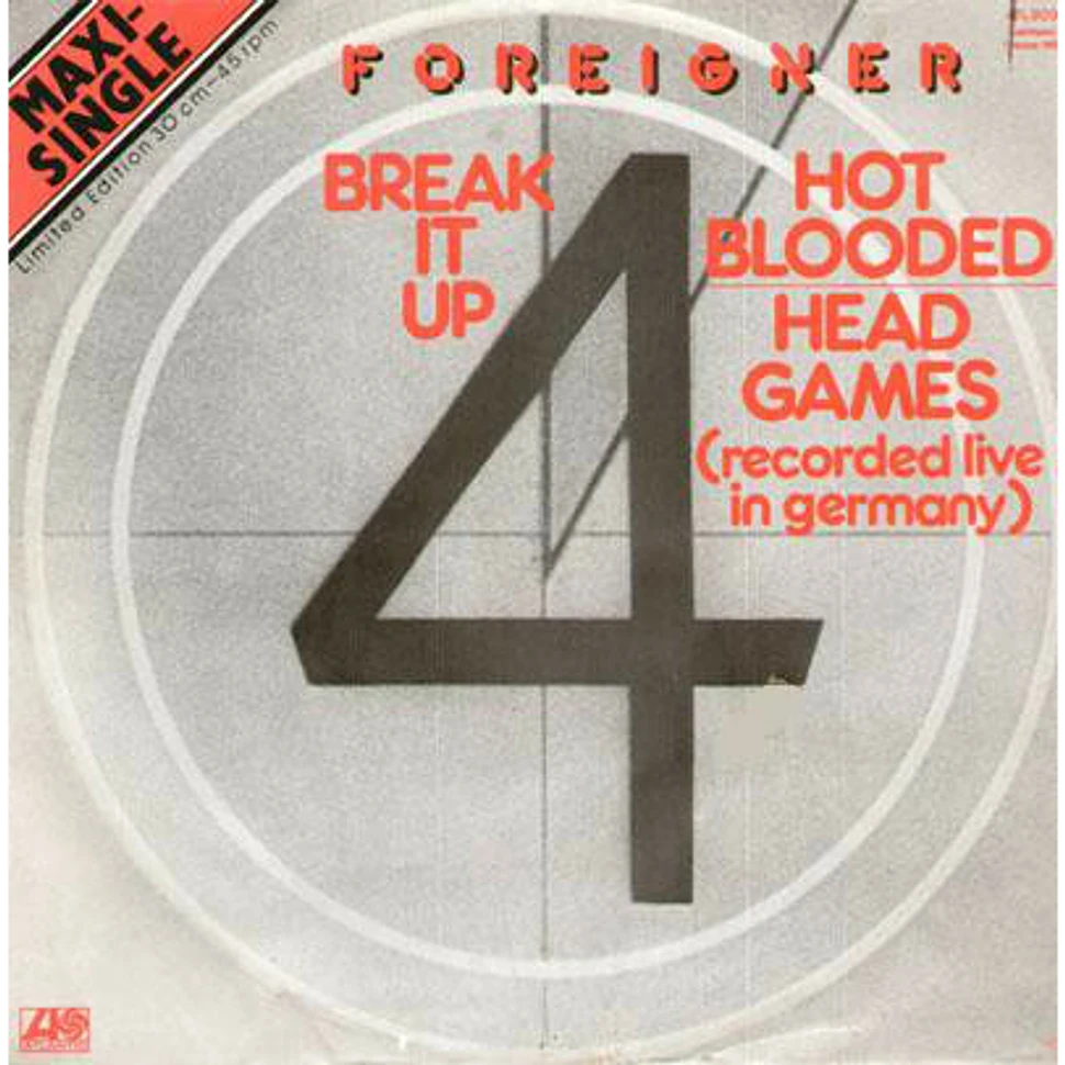 Foreigner - Break It Up