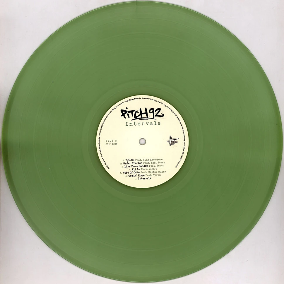 Pitch 92 - Intervals Green Vinyl Edition