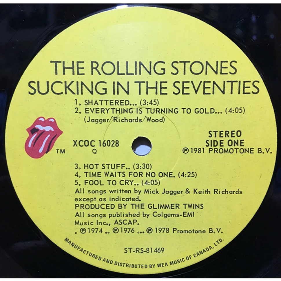 The Rolling Stones - Sucking In The Seventies