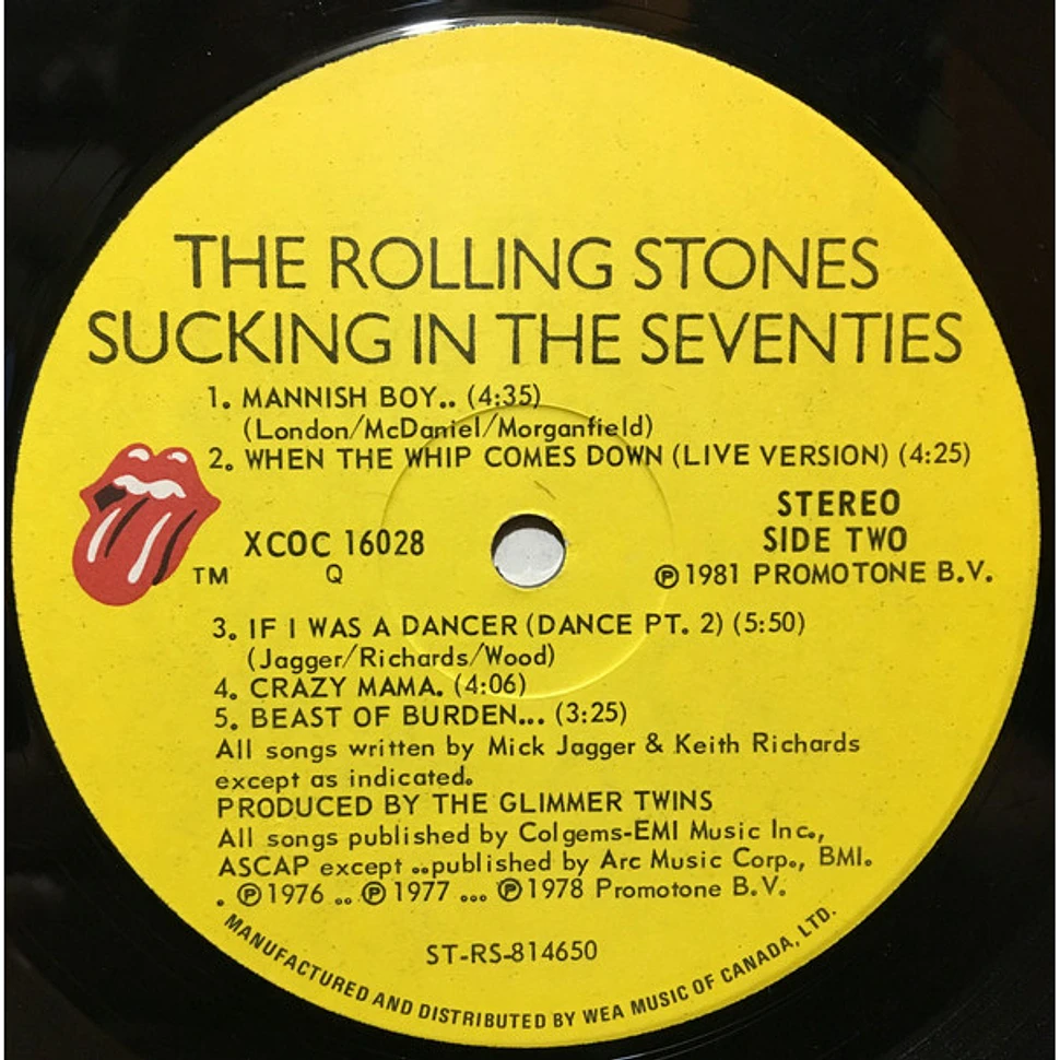 The Rolling Stones - Sucking In The Seventies