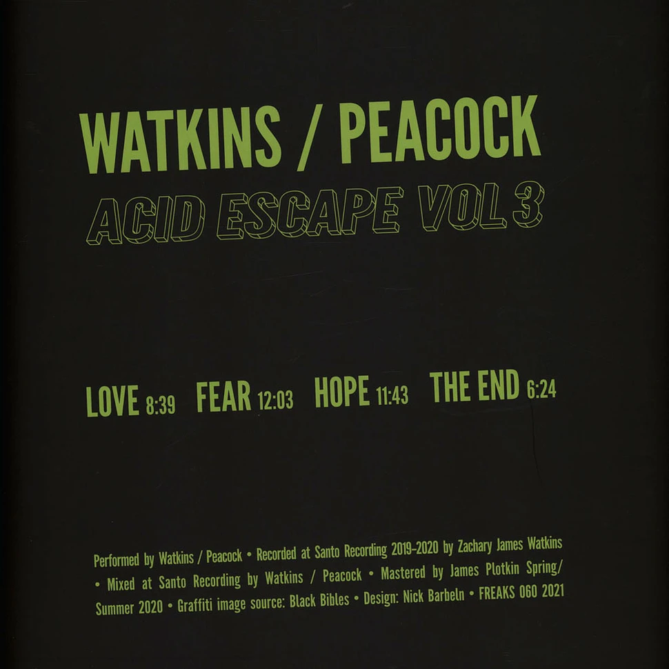 Watkins / Peacock - Acid Escape Volume 3