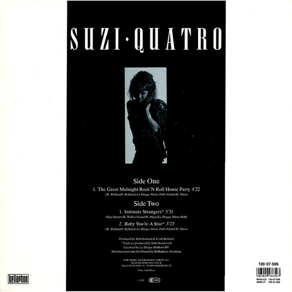 Suzi Quatro - The Great Midnight Rock'N'Roll House Party