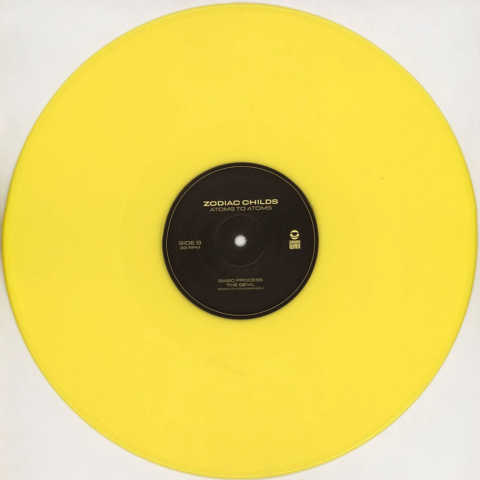 Zodiac Childs - Atoms To Atoms Yellow Vinyl Edition