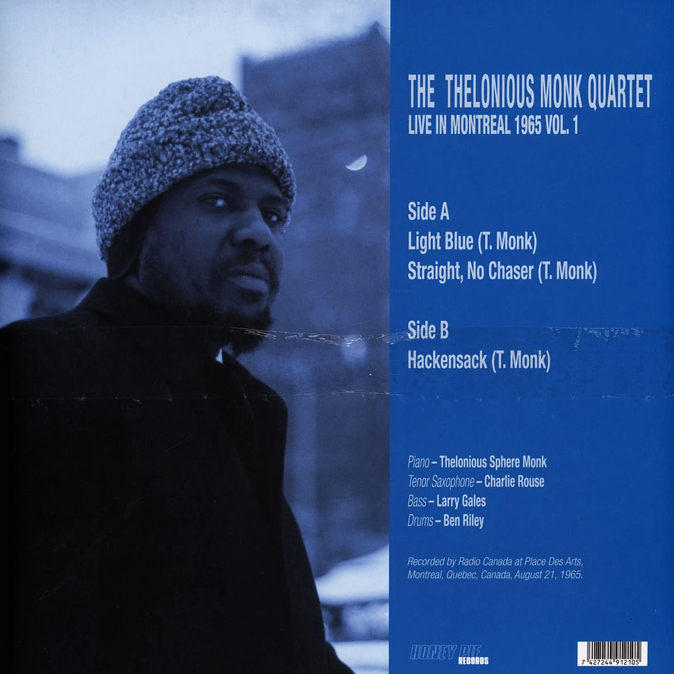 Thelonious Monk Quartet - Live In Montreal 1965 Volume 1
