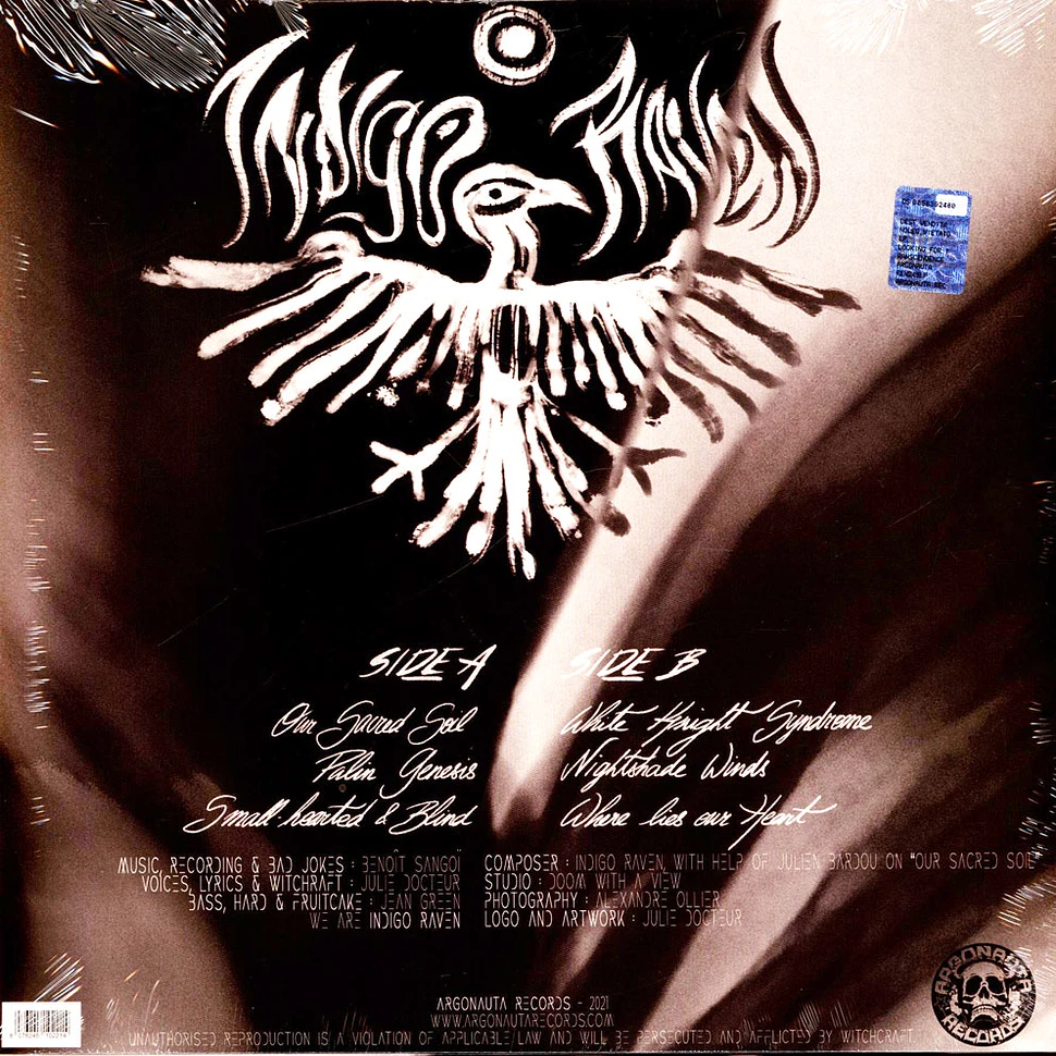 Indigo Raven - Looking For Transcendence White Vinyl Edition
