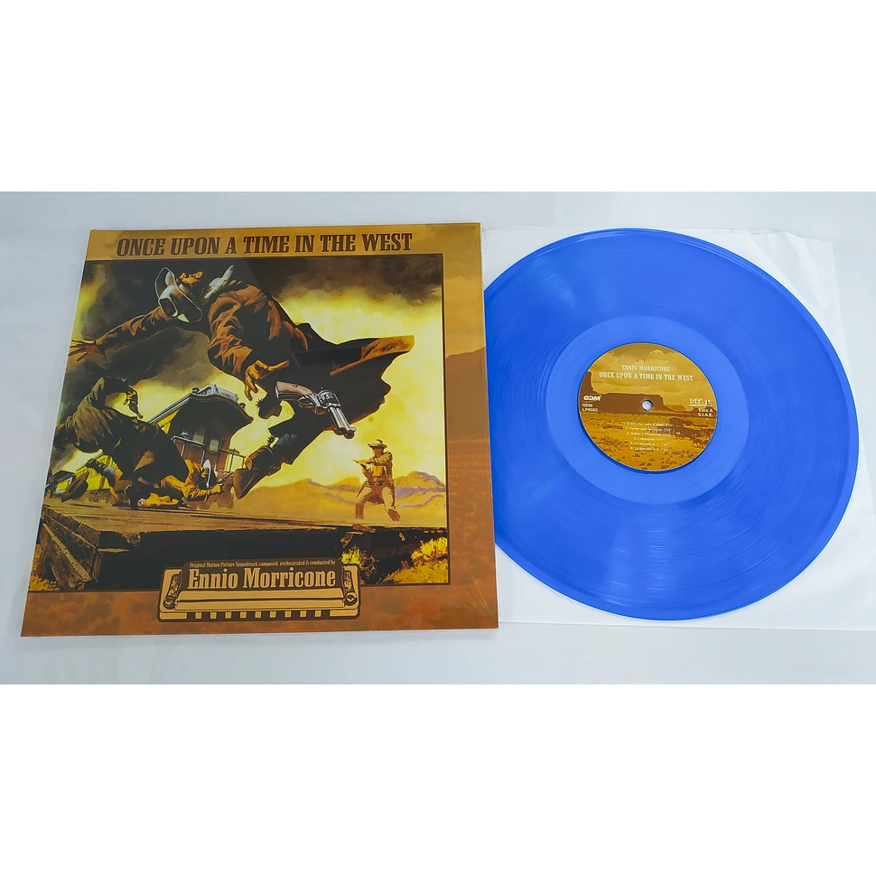 Ennio Morricone - Dollars, Dust & Pistoleros The Western Anthology LITA 20th Anniversary Transparent Blue Vinyl Deluxe Edition Box