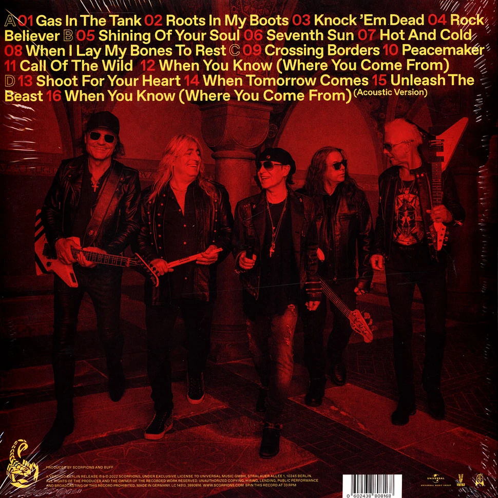 Scorpions - Rock Believer Deluxe Edition