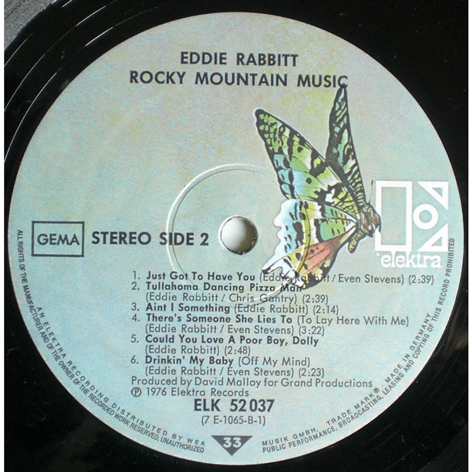 Eddie Rabbitt - Rocky Mountain Music