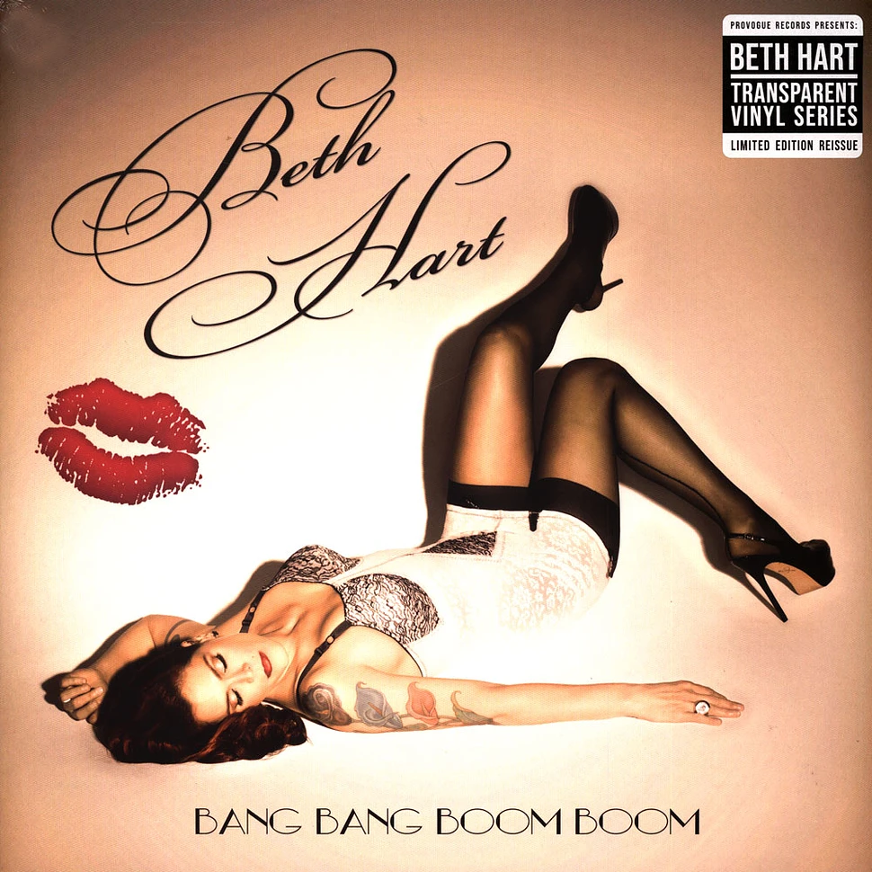 Beth Hart - Bang Bang Boom Boom Transparent Vinyl Edition