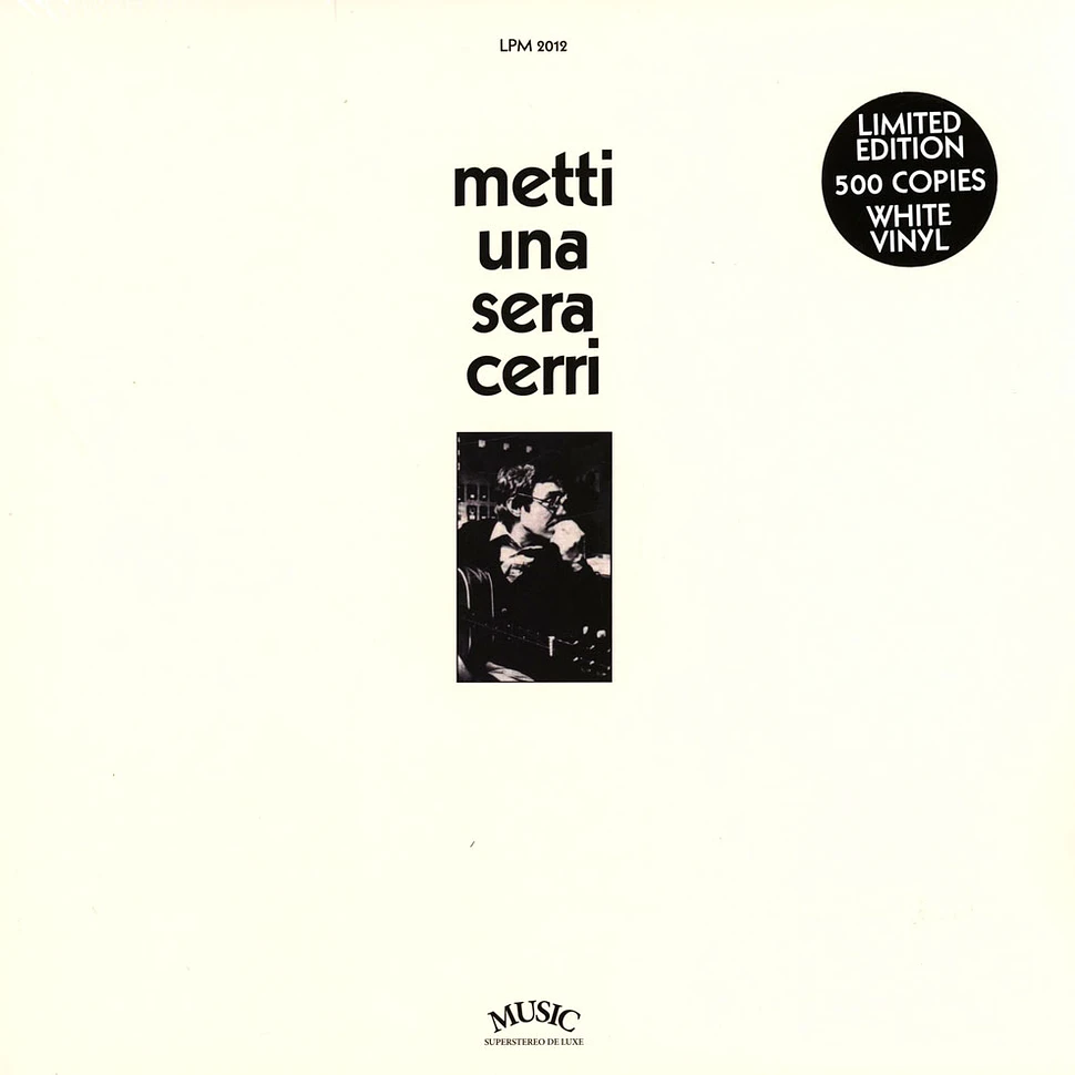 Franco Cerri - Metti Una Sera Cerri White Vinyl Edition