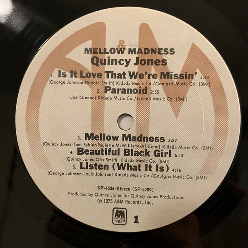 Quincy Jones - Mellow Madness