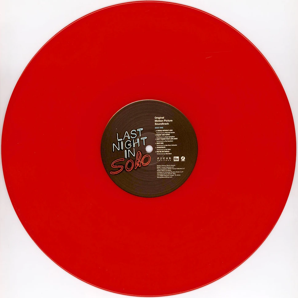 V.A. - OST Last Night In Soho Red & Blue Vinyl Edition