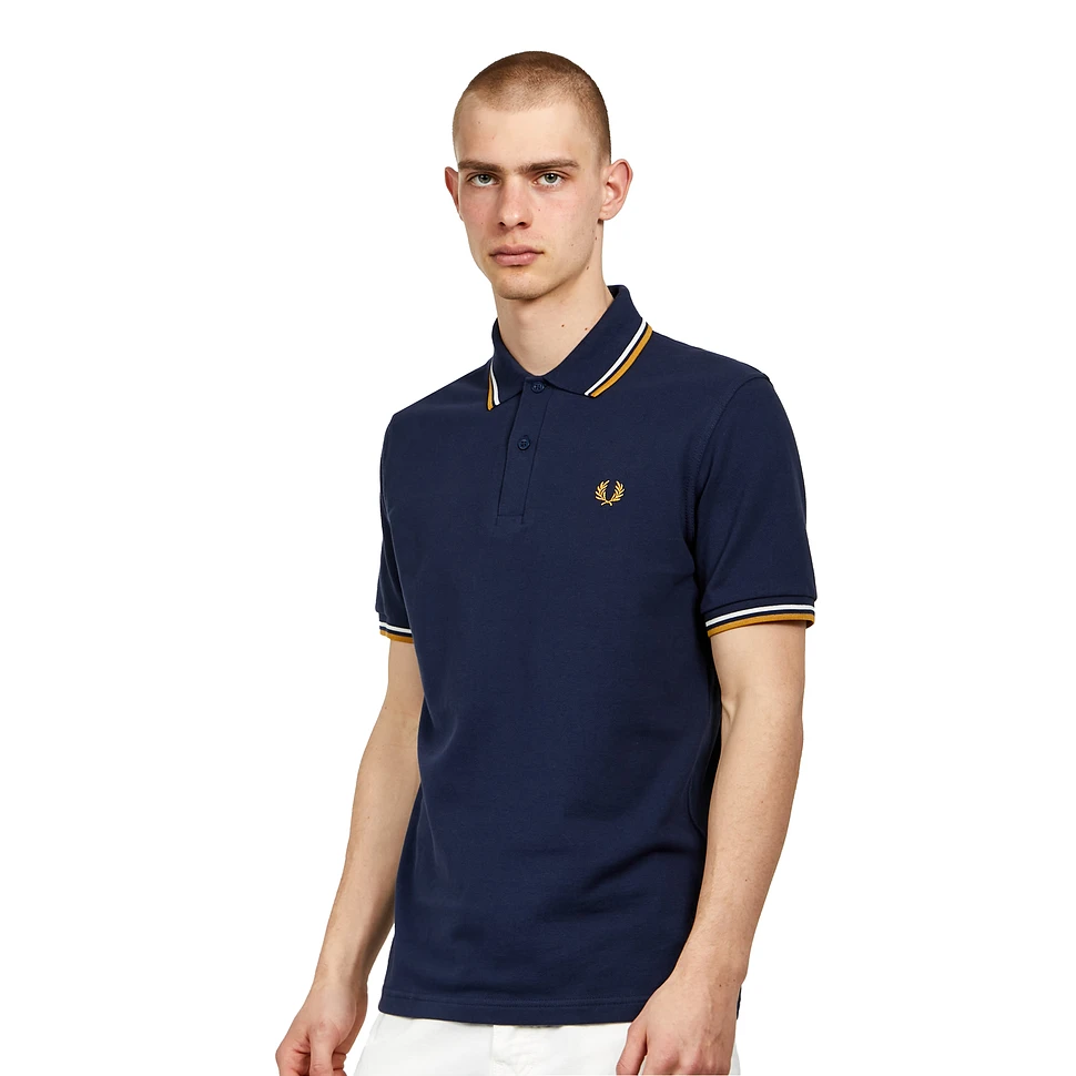 Fred Perry - Twin Tipped Fred Perry Polo Shirt (Made in England) (Deep ...