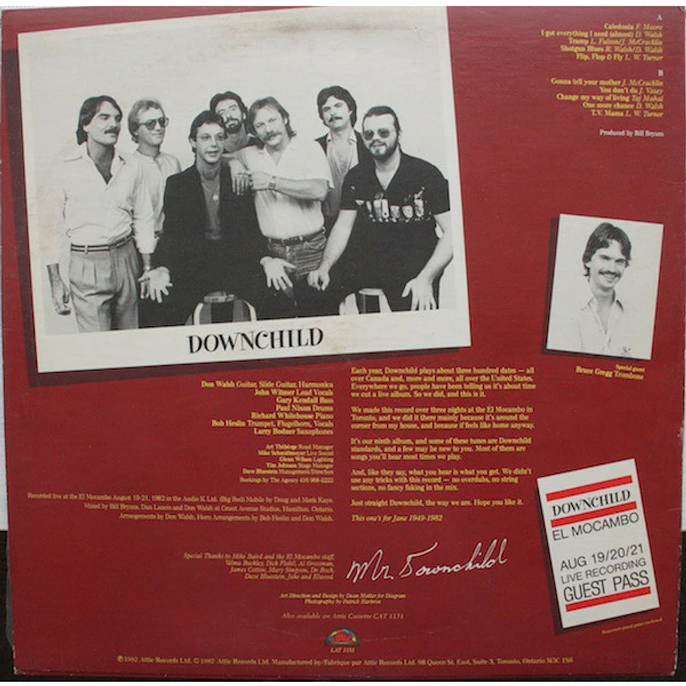 Downchild Blues Band - But, I'm On The Guest List