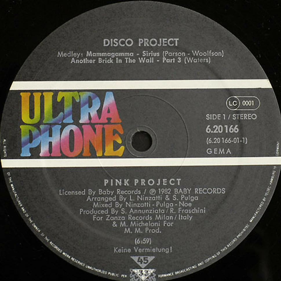 Pink Project - Disco Project