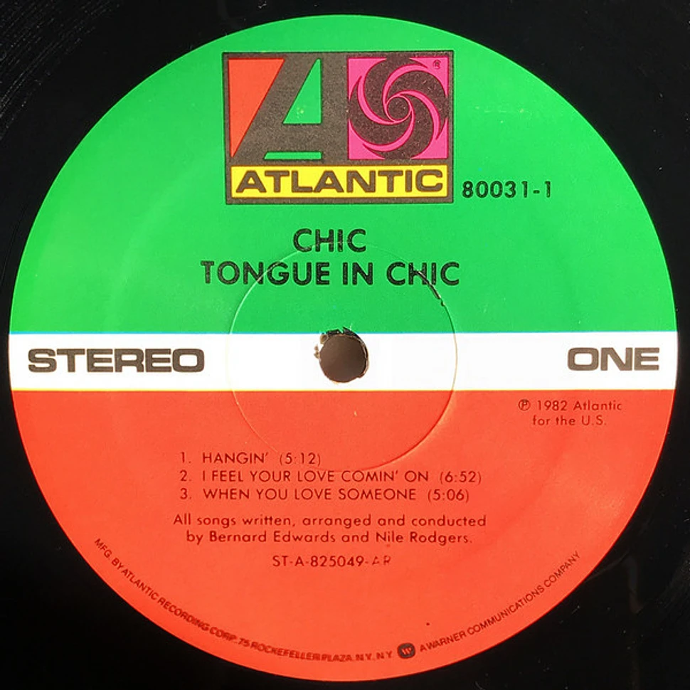 Chic - Tongue In Chic